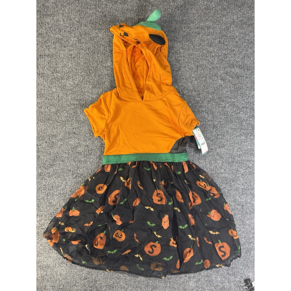 Squishmallows Halloween Dress Pumpkin Cat Costume Girls Size S Cosplay
